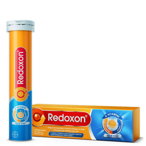 Redoxon Üçlü Etki 15 Efervesan Tablet - Redoxon