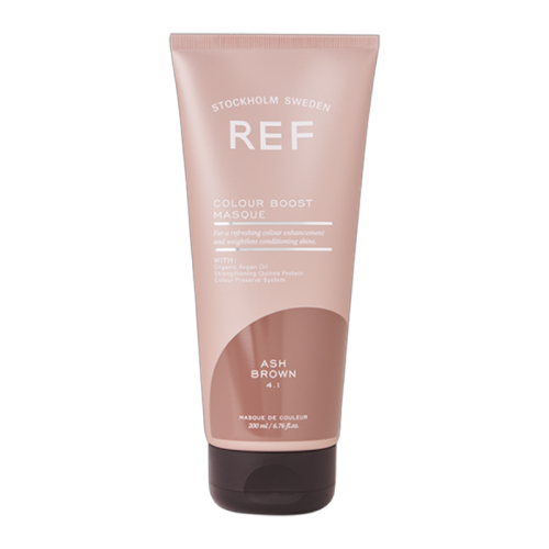 REF Colour Boost Masque Cool Ash Brown 4.1 200 ml - Ref Stockholm Sweden
