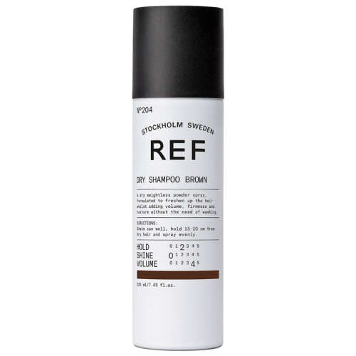 Ref Dry Shampoo Brown No204 200 ml - Ref Stockholm Sweden