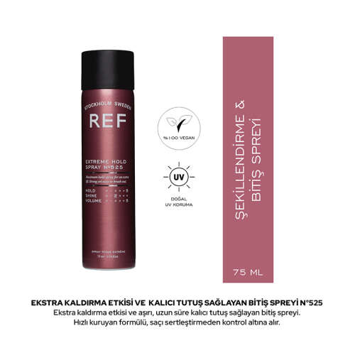 Ref Extreme Hold Spray No525 75 ml - 3