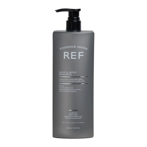 REF Hair Body Nemlendirici Saç ve Vücut Şampuanı 1000 ml - 1