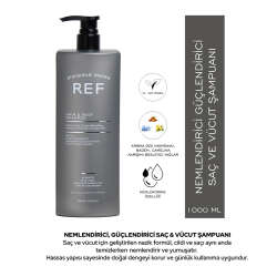 REF Hair Body Nemlendirici Saç ve Vücut Şampuanı 1000 ml - 2