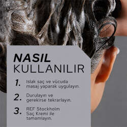 REF Hair Body Nemlendirici Saç ve Vücut Şampuanı 1000 ml - 5