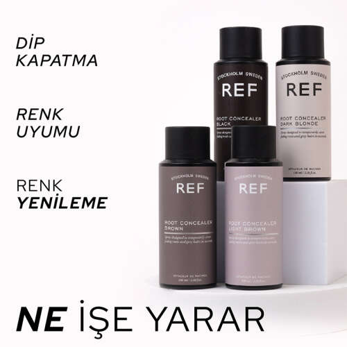 Ref Root Concealer Black Saç Dibi Kapatıcı Sprey 100 ml - 3