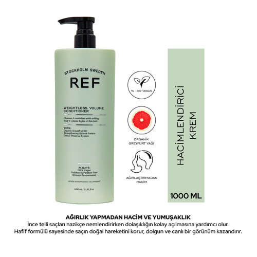 REF Weightless Volume Conditioner 1000 ml - 2