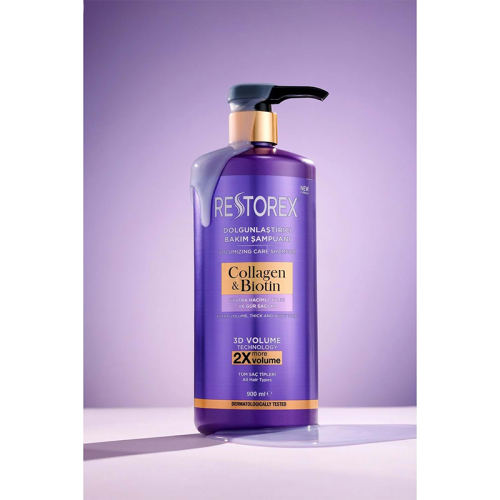 Restorex Dolgunlaştırıcı Bakım Şampuanı 900 ml - 3