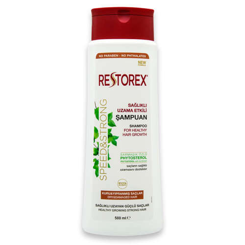 Restorex Kuru ve Yıpranmış Saçlar İçin Bakım Şampuanı 500 ml - Restorex