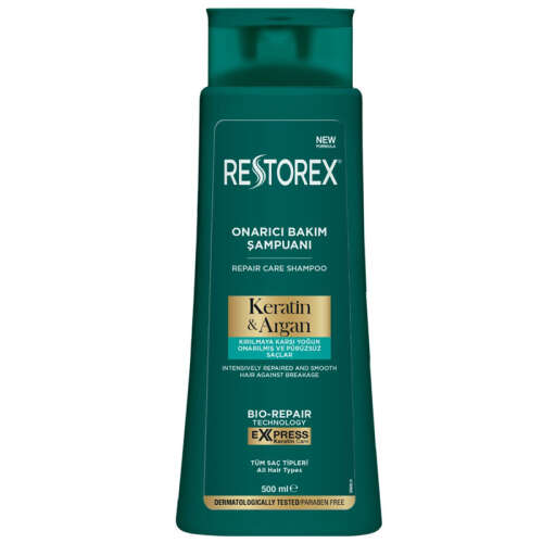 Restorex Keratin Argan Bakım Şampuanı 500 ml - 2