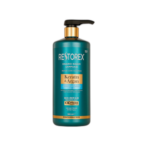Restorex Keratin Argan Bakım Şampuanı 900 ml - Restorex