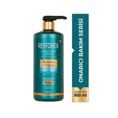 Restorex Keratin Argan Bakım Şampuanı 900 ml - 2