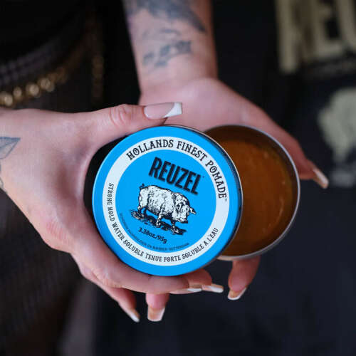 Reuzel Blue Strong Hold Water Soluble 95 g - 4