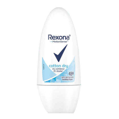 Rexona Cotton Dry Roll-on Deodorant 50 ml - Rexona