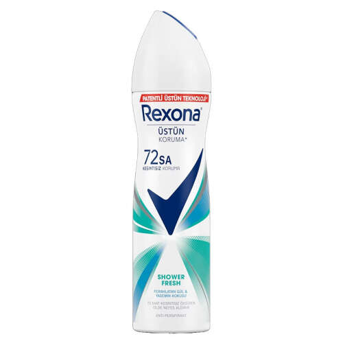 Rexona Shower Fresh Antiperspirant Kadın Sprey Deodorant 150 ml - 1