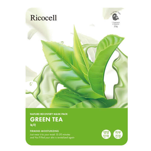 Ricocell Nature Recovery Mask Pack Green Tea 23 gr - 1