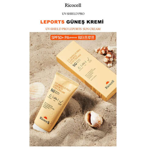 Ricocell Uv Shield Pro Leports Sun Cream SPF 50+ PA+++ 70 ml - 3