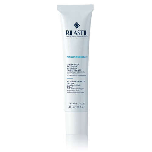 Rilastil Progression+ Rich Anti Wrinkle Filling and Plumping Cream 40 ml - Rilastil