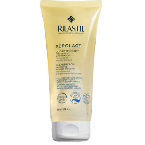 Rilastil Xerolact Çok Kuru Ciltler İçin Temizleyici Yağ 200 ml - Rilastil