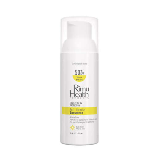 Rimu Health Lekeli Ciltler için Aydınlatıcı Spf50+ Güneş Kremi 50 ml - Rimu Health