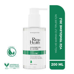 Rimu Health Nemlendirici Etkili Yüz Temizleme Jeli 200 ml - 2