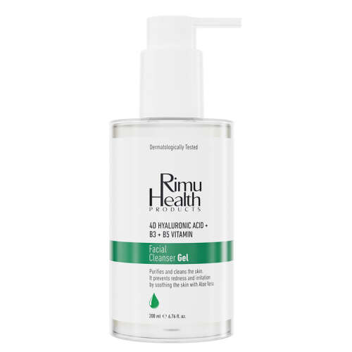 Rimu Health Nemlendirici Etkili Yüz Temizleme Jeli 200 ml - Rimu Health
