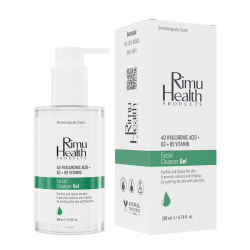 Rimu Health Nemlendirici Etkili Yüz Temizleme Jeli 200 ml - 3