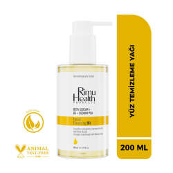 Rimu Health Siyah Nokta Karşıtı Arındırıcı Yüz Temizleme Yağı 200 ml - 2