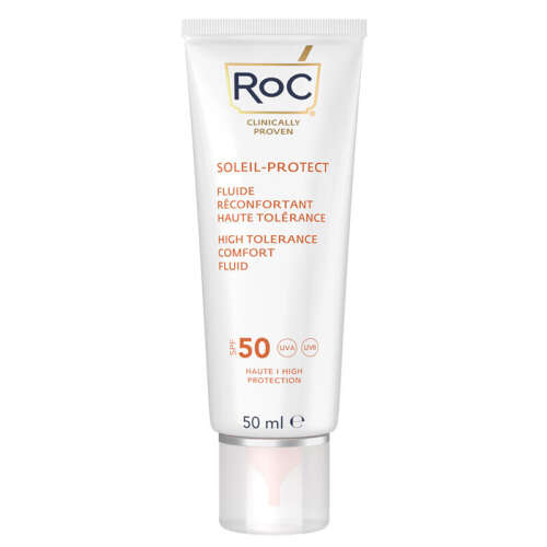 Roc Soleil -Protect Hassas Ciltler İçin Yüz Güneş Kremi Spf 50+ 50 ml - Roc Ürünleri