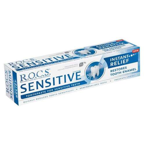 Rocs Sensitive Hassasiyete Karşı Diş Macunu 75ml - ROCS
