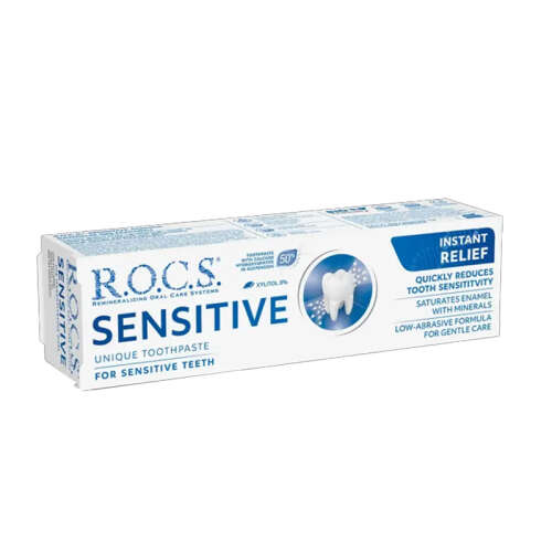 Rocs Sensitive Hassasiyete Karşı Diş Macunu 75ml - ROCS