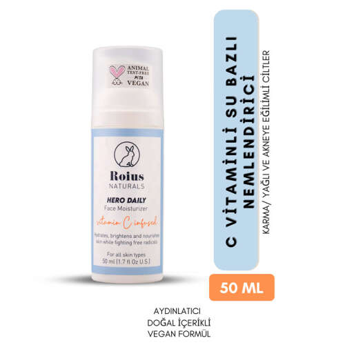 Roius Naturals Hero Daily Face Moisturizer 50 ml - 6