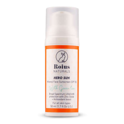 Roius Naturals Hero Sun Mineral Spf50+ Face Sunscreen 50 ml - 2