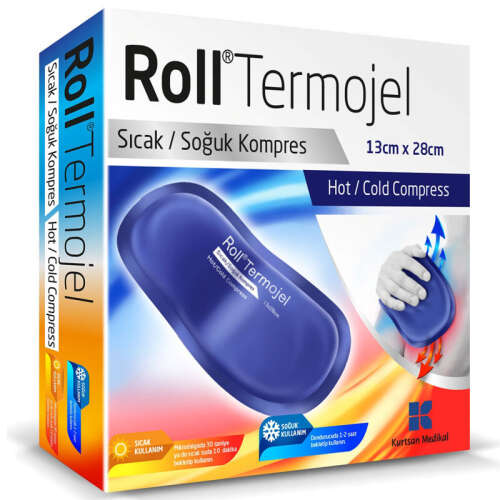 Roll Termojel Sıcak - Soğuk Kompres 13 cm x 28 cm - Kurtsan Medikal
