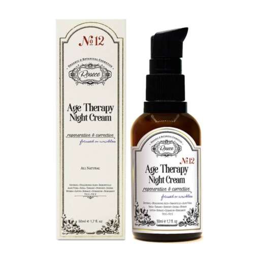 Rosece R15 Age Therapy Retinoid Gece Kremi | Pürüzsüz Görünüm Destekleyici 50 ml - Rosece