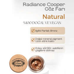 Rosece Radiance Wings Krem Göz Farı 7 gr - B35 - Yoğun Işıltılı Bronz - 2