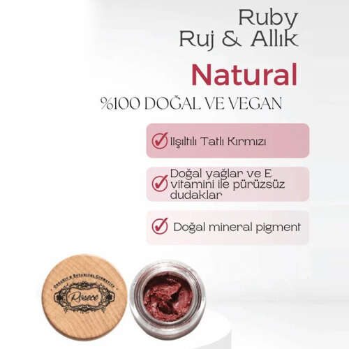 Rosece B62 Krem Ruj-Allık 7 ml | Ruby - 2