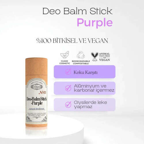 Rosece R63 Doğal Koltuk Altı Deodorant Roll-on Purple 60 ml - 2