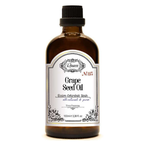 Rosece Grape Seed Oil | Saf Üzüm Çekirdeği Yağı 100 ml - Rosece