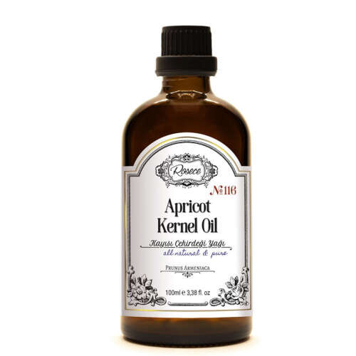 Rosece Apricot Kernel Oil | Kayısı Çekirdeği Yağı 100 ml - Rosece