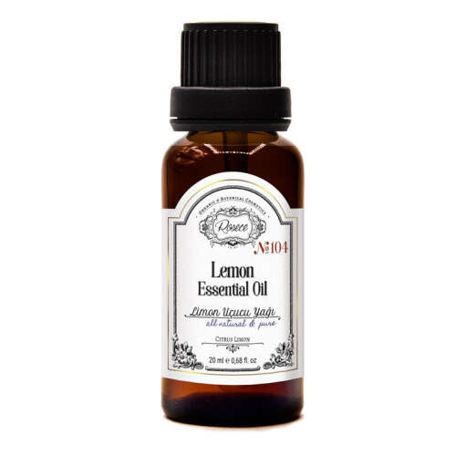 Rosece Lemon Essential Oil | Limon Esansiyel Yağı 20 ml - Rosece