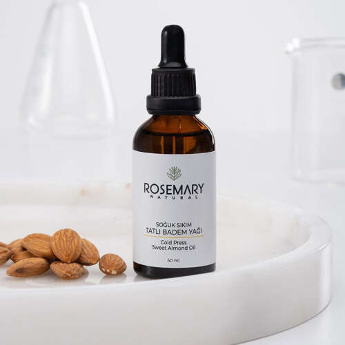 Rosemary Natural Soğuk Sıkım Tatlı Badem Yağı 50 ml - Rosemary Natural