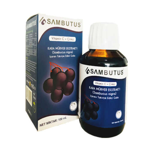 Salus İlaç Sambutus Kara Mürver Ekstresi 100ml - Salus İlaç