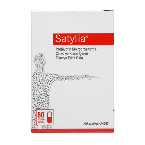 Satylia Probiyotik Mikroorganizma Çinko ve Krom Takviye Edici Gıda 1+1 Kofre - 2