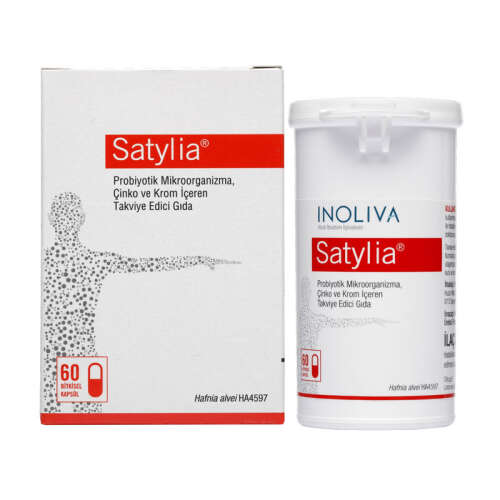 Satylia Probiyotik Mikroorganizma Çinko ve Krom Takviye Edici Gıda 60 Bitkisel Kapsül - 3