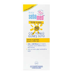 Sebamed Baby SPF50 Çok Yönlü Güneş Sütü 100 ml - 3