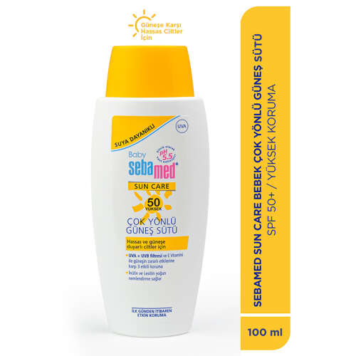 Sebamed Baby SPF50 Çok Yönlü Güneş Sütü 100 ml - 2