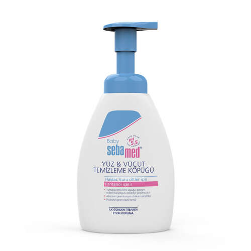Sebamed Baby Yüz ve Vücut Temizleme Köpüğü 400 ml - 1