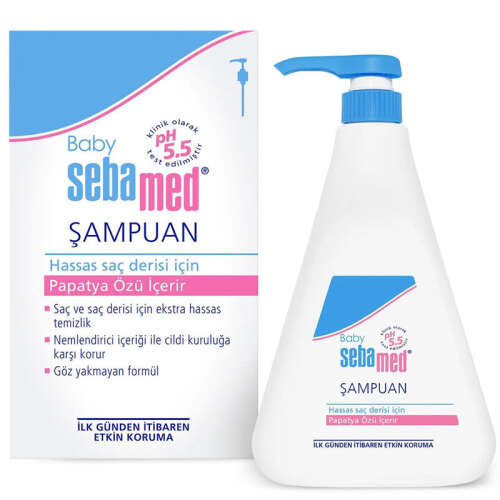 Sebamed Bebek Şampuan 750 ml - Hassas Saç Tipleri - Sebamed