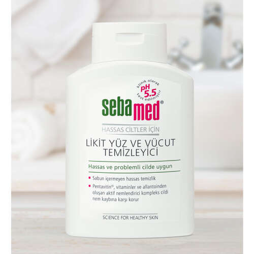 Sebamed Likit Yüz ve Vücut Temizleyici Jel 200 ml - 2