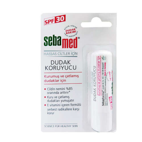 Sebamed SPF 30 Üçlü Etkili Dudak Kremi 4.8 gr - 4