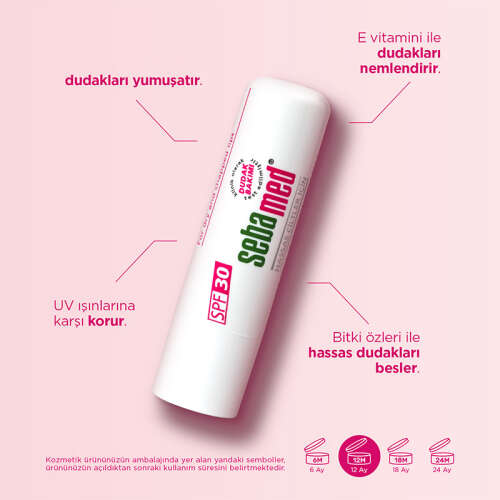 Sebamed SPF 30 Üçlü Etkili Dudak Kremi 4.8 gr - 3